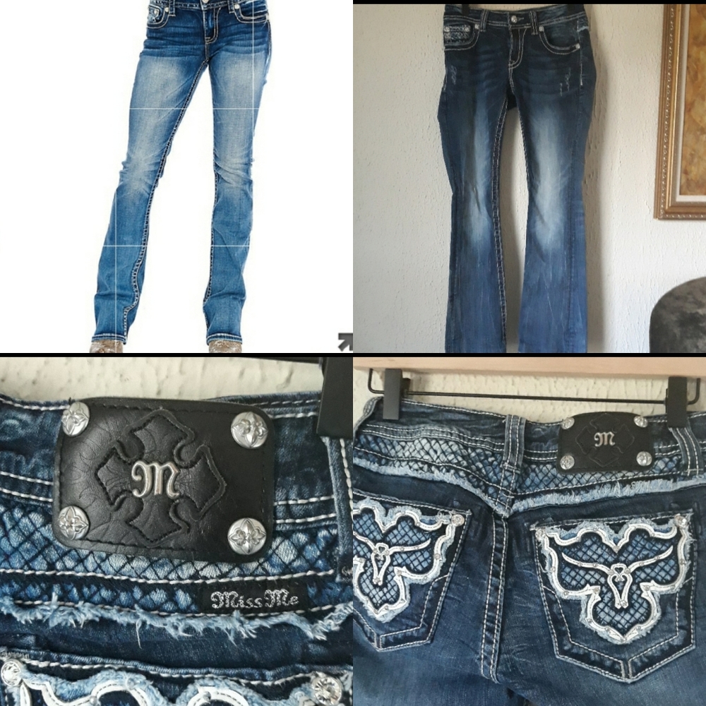 MISS ME BOOTCUT  JEANS WOMEN'S SZ 27
